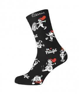 Calcetines En Patufet by Pilarín Bayés, negro