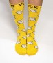 Calcetines Fuck You, amarillo