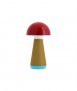 Bobbi Table Lamp, Red