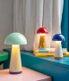 Bobbi Table Lamp, Red