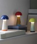 Bobbi Table Lamp, Red