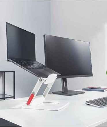 Suport per a portàtil adjustable Leitz Ergo, blanc 