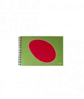 Canticle of the Sun Notebook, A5. Green