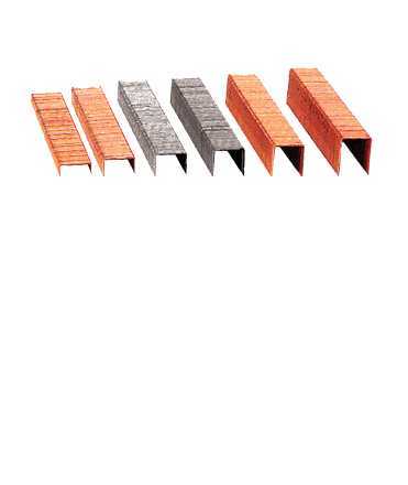 Staples. Size: 530/10. Copper finish