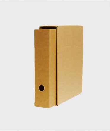 Filing cabinet and cardboard box Schwartz A4, 7 cm. Kraft color