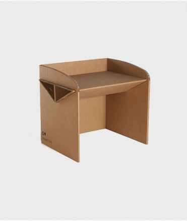 Children's cardboard desk Schwartz
