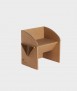 Cardboard children's chair Schwartz 