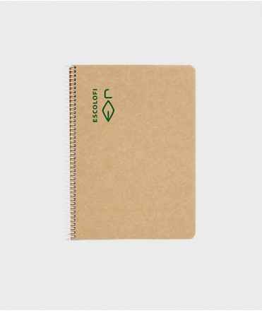 Libreta Escolofi reciclada A5, cuadriculada