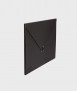 Cardboard congress folder Schwartz A3. Black
