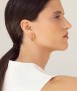Palette Gold Earrings, Double