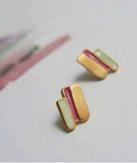 Golden Palette Earrings