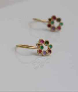 Candy Colours hook earrings