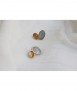 Pendientes dorados Alegria, pequeños