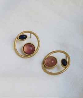 Alegria gold earrings, small