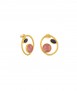 Alegria gold earrings, small