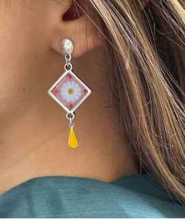 Mosaic Earrings Palau de la Música 2