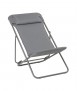 Lounger Maxi Deckchair +- BeComfort, Silver Grey
