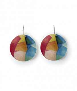 Niji hook earrings, small