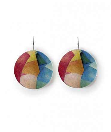 Niji hook earrings, small