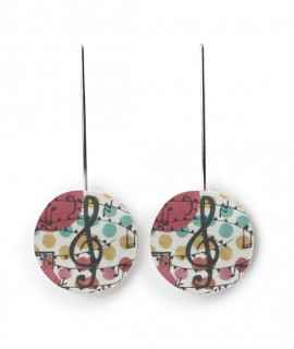 Hook earrings M use, large
