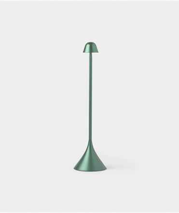 Steli Bell Table Lamp, Dark Green