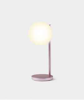 Bubble table lamp, light pink