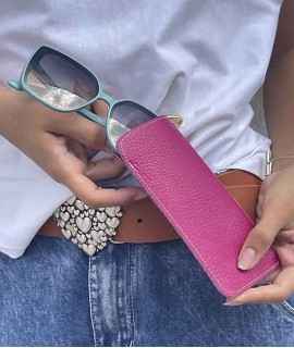Glasses case Popelin