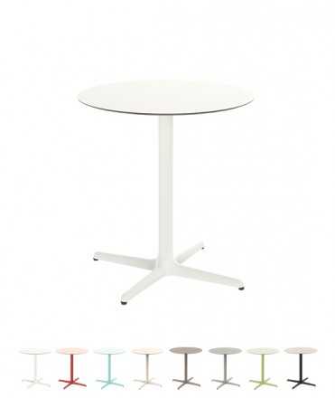 Mesa Toledo redonda, 70 cm. (sin agujeros)