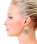 Earrings Round Hydraulic Tiles, Hook
