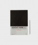 Striped notebook LEUCHTTURM1917, A4. Black