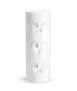 Tricky Tracy Vase, Large. White