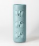 Tricky Tracy Vase, Large. Turquoise