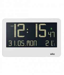 Digital Wall Clock Braun BC14B, White