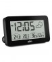 Digital Weather Station Clock Braun BC13, Black