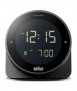 Rellotge despertador digital Braun Touch BC24B, Negre 