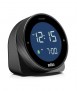 Rellotge despertador digital Braun Touch BC24B, Negre 