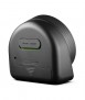 Rellotge despertador digital Braun Touch BC24B, Negre 