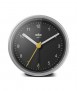 Reloj despertador Braun Classic BC12SB, Plata y Negro