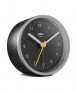 Reloj despertador Braun Classic BC12SB, Plata y Negro