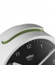 Rellotge despertador Braun Classic BC12WB, Blanc i Negre