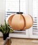 Disa ceiling lamp, wood. Limited edition (70 units)