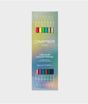 Caran d'Ache Claim your Style Colored Pencils, 6 pcs.