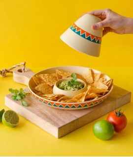 Plate with bol The Mexican