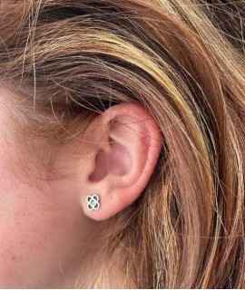 Flower earrings, small