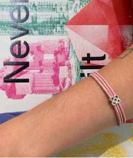 Panot leather bracelet, 3 straps