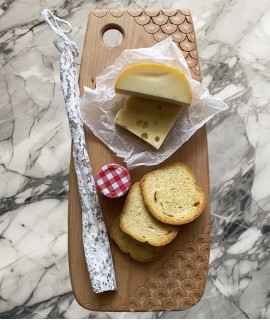 Peony cutting board