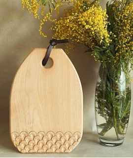 Rosette cutting board