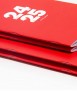 Monthly Planner 2024/2025 A4, large. Red