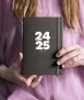 Weekly Planner 2024/2025 A5. Black