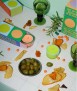 Espelma Salmon & Green, 2u.